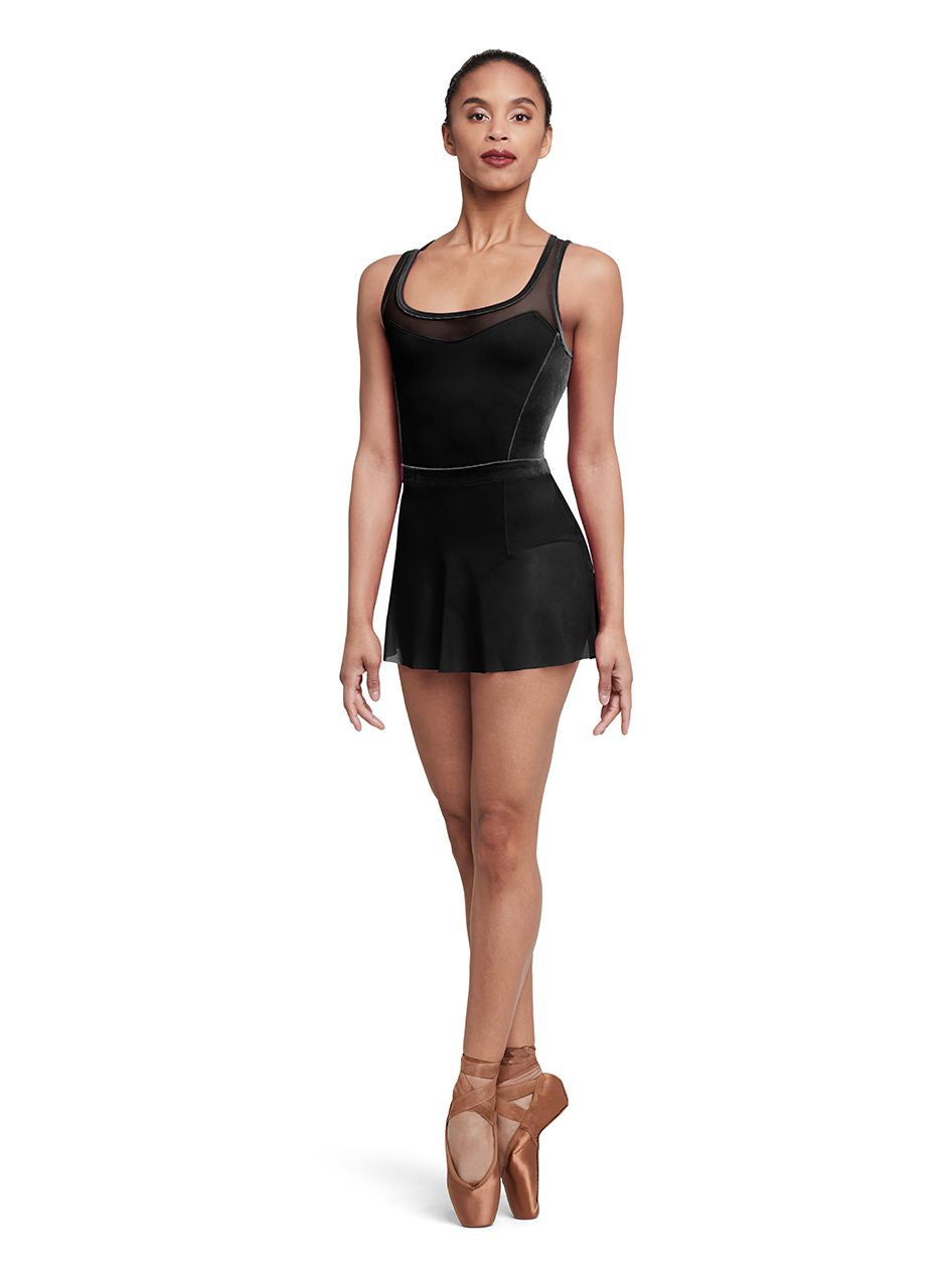 Haute Velvet Pull On Skirt R5201
