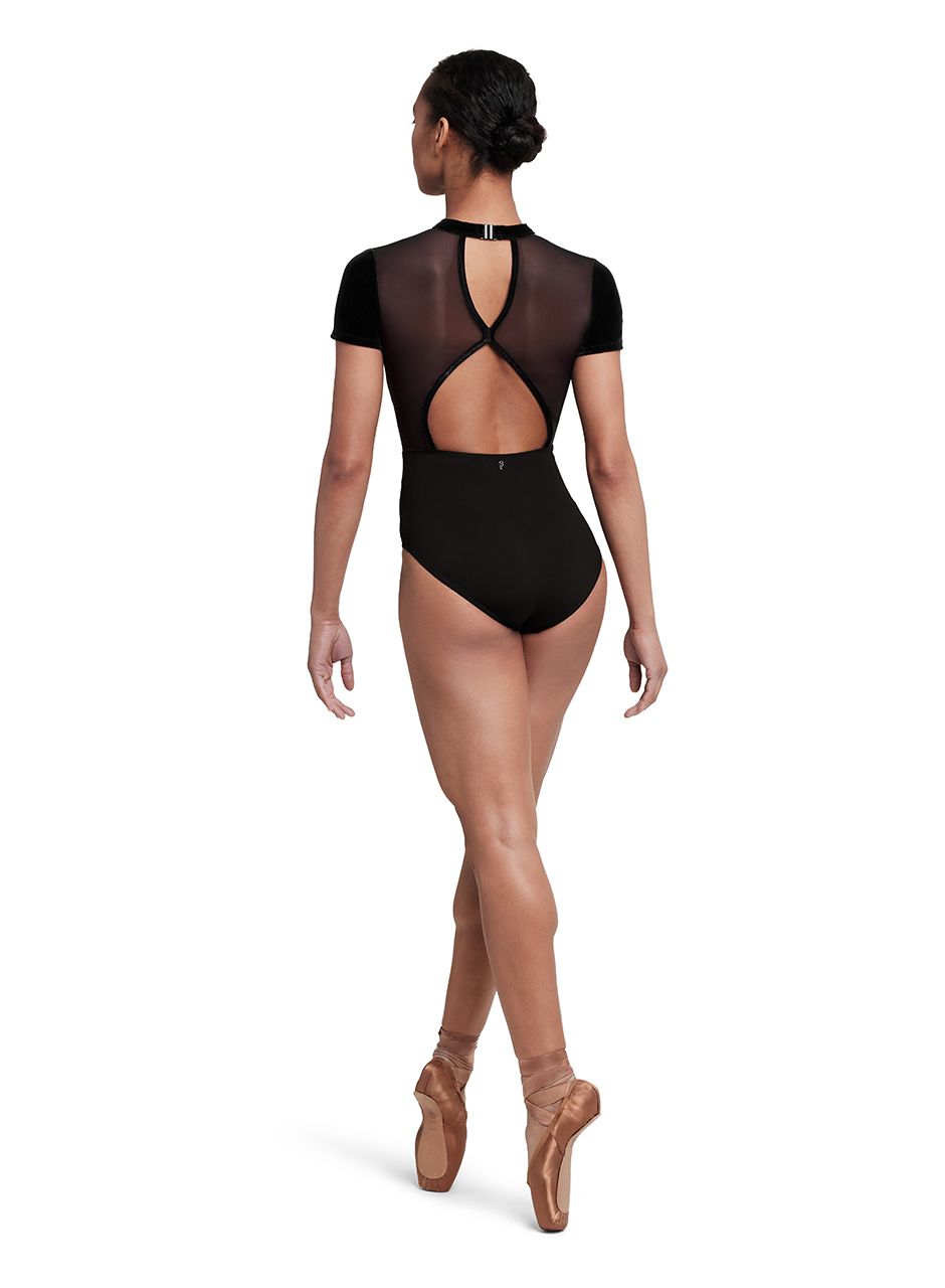 Haute Velvet Open Back Leo L5272