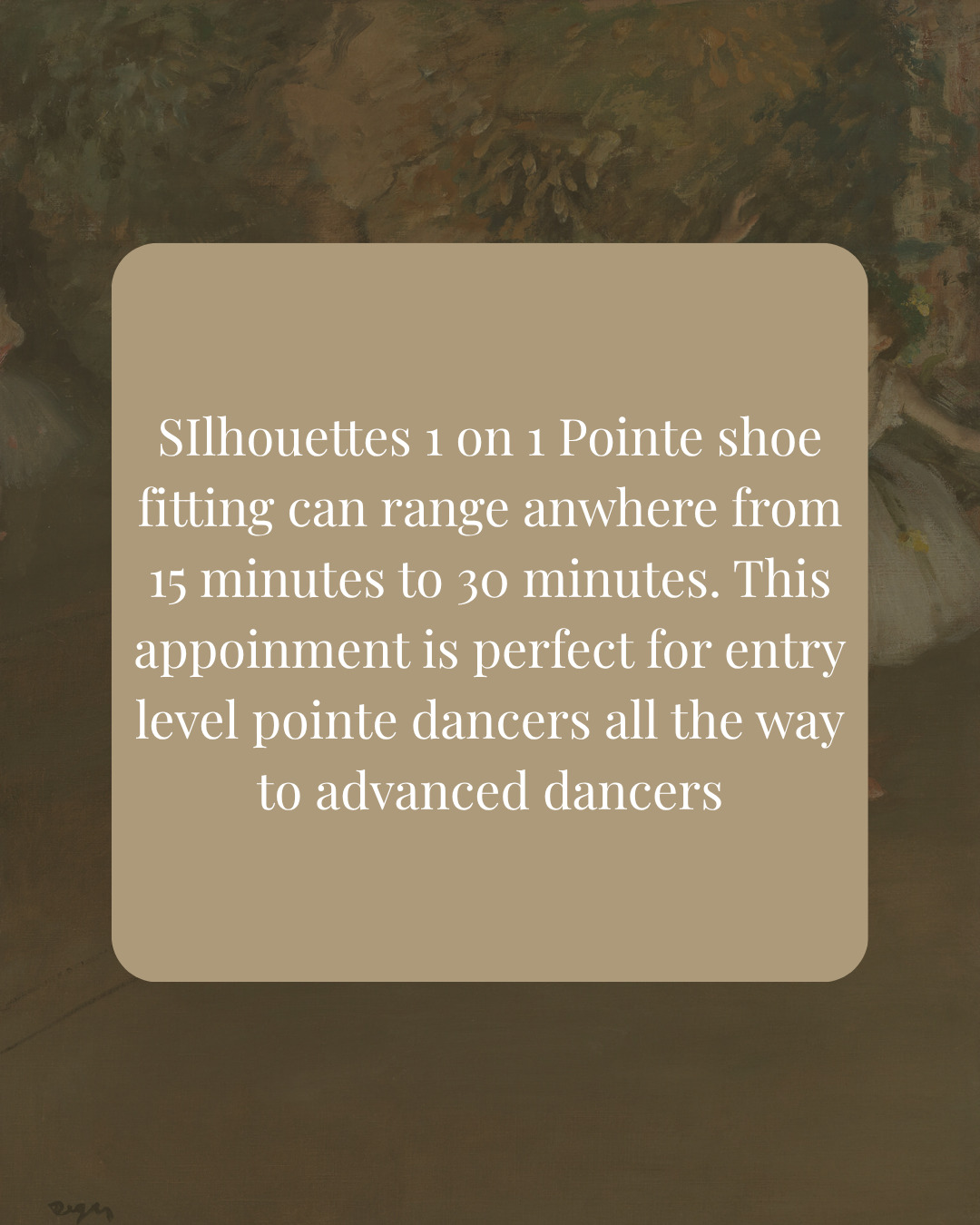 Pointe Fittings