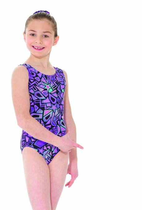 Style : 07822 Justaucorps imprimé Cosmic Shapes