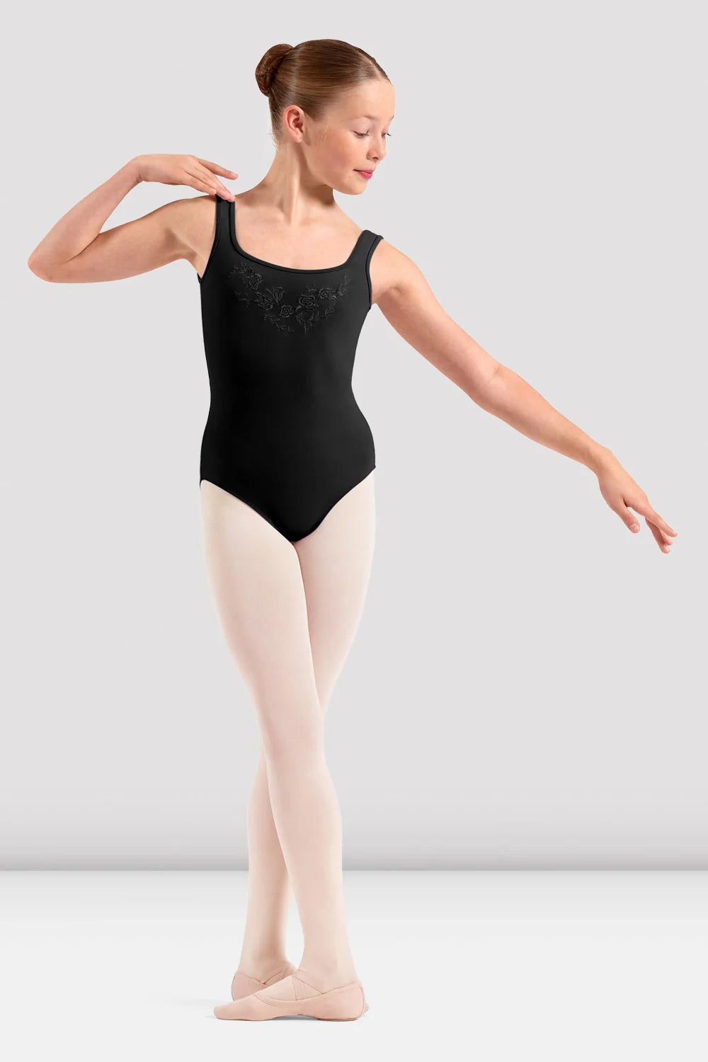 M50012C Square Neck Floral Leo