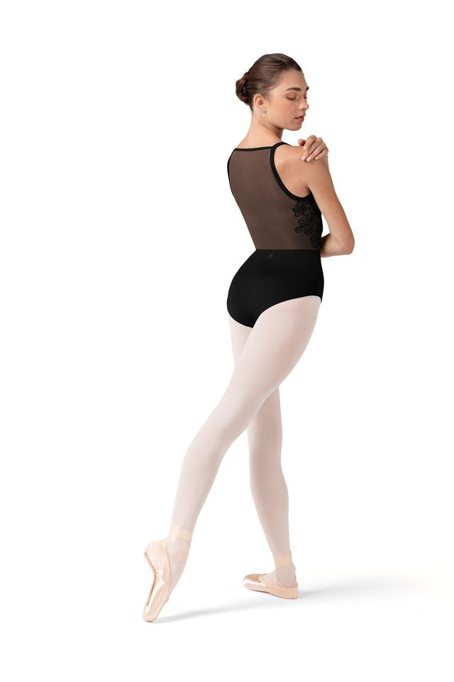 Lillia Tank Leotard With Lace L70001
