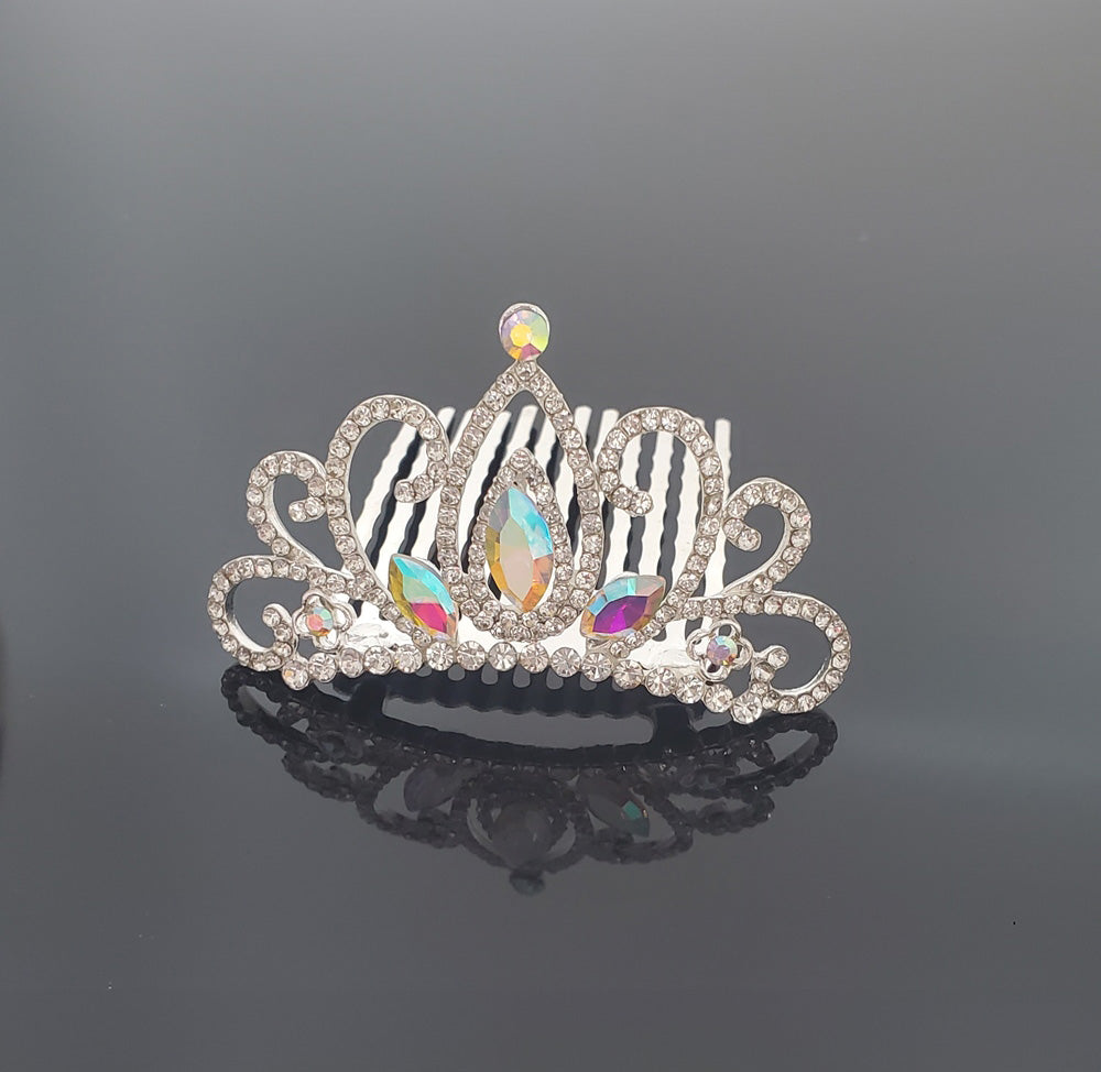 TR0401 Small AB & Crystal Tiara