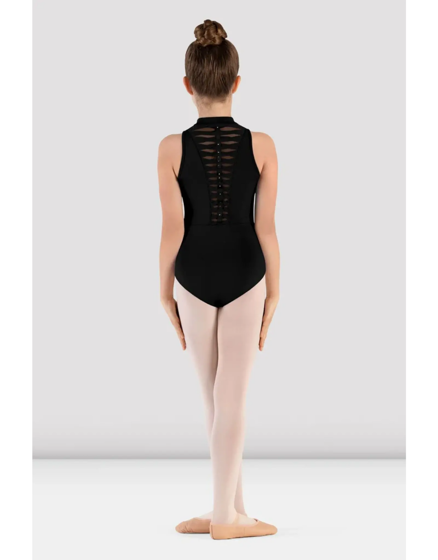 Twist Mock Neck Leotard CL9265