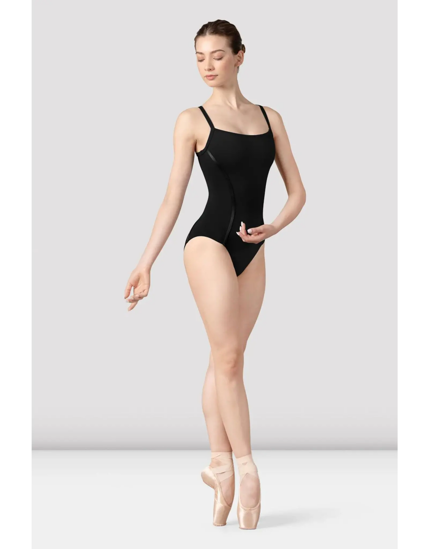 Twist Scoop Neck Halter Leotard L5297