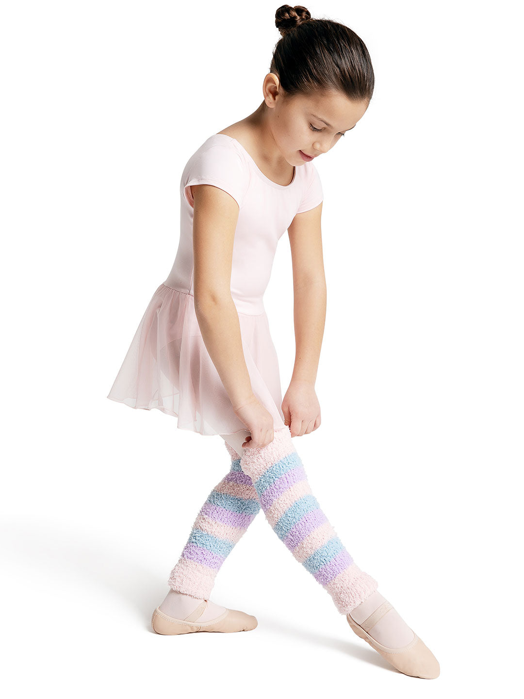 Harmonie 12" Striped Pamper Legwarmer - Child CK10983C