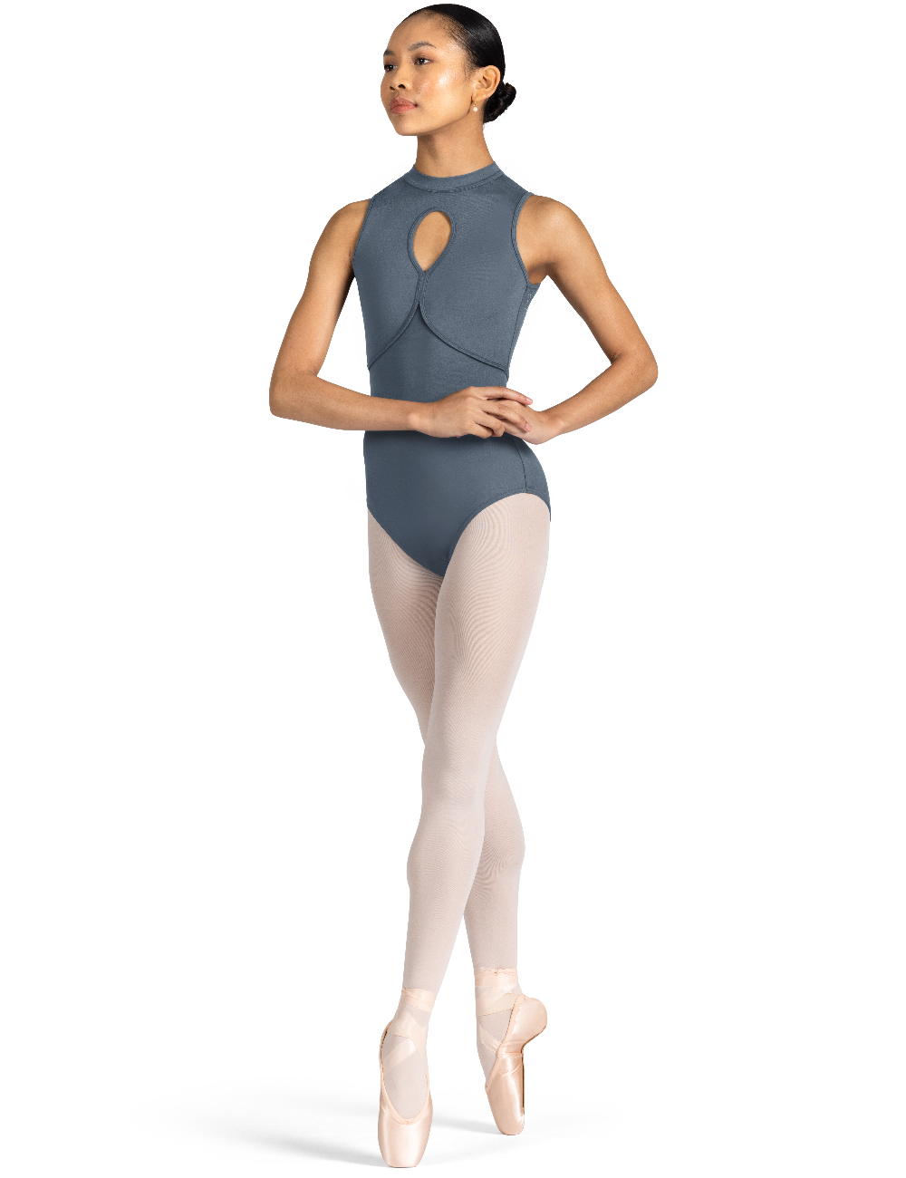 Fleur Keyhole Tank Leotard L3395