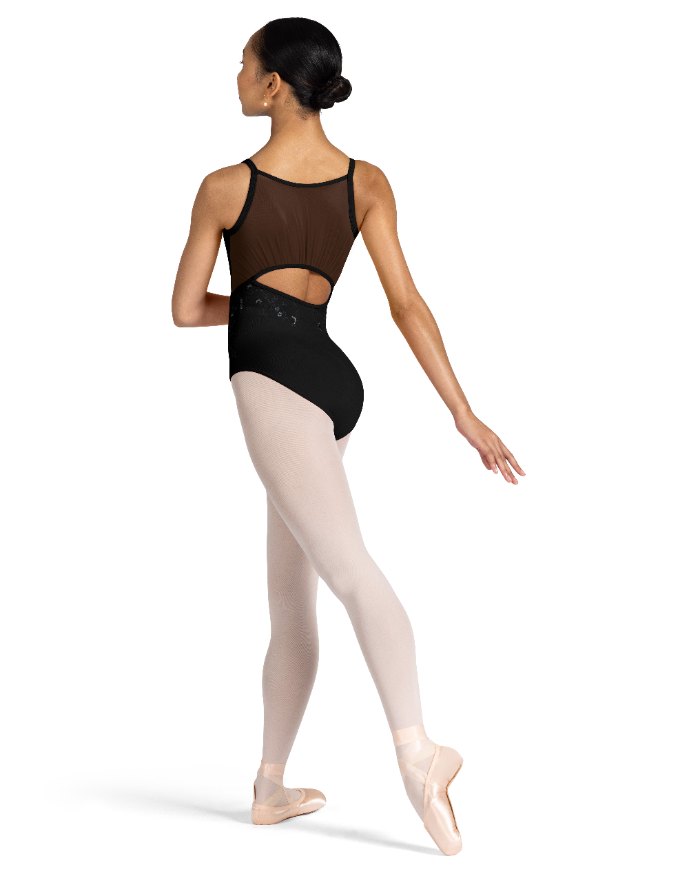 Fleur Scoop Neck Cami Leotard L3307
