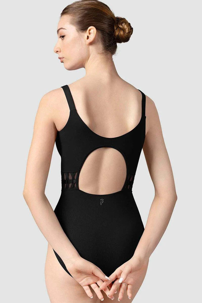 Twist Wide Strap Cami Leotard L9247