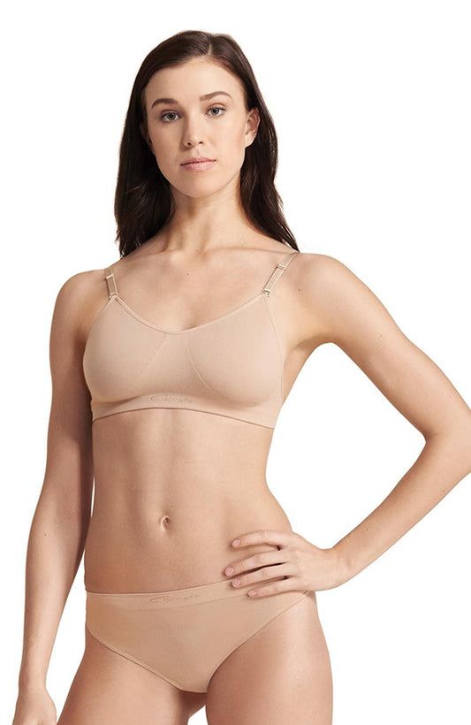 Soutien-gorge dos transparent sans coutures Capezio - 3683 Adulte