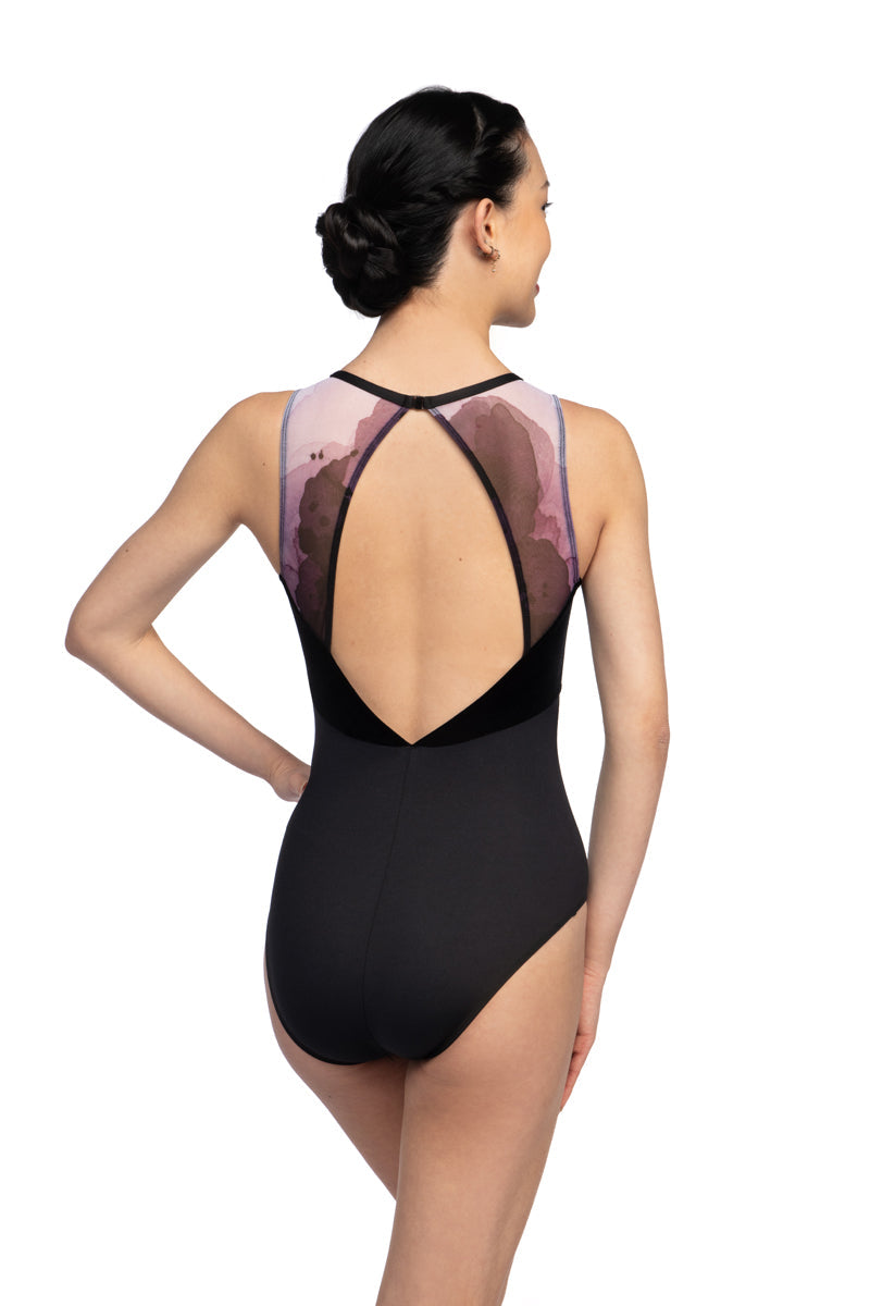 Justaucorps Eleanor AinslieWear à imprimé Aura - 1127AU-22 Adulte