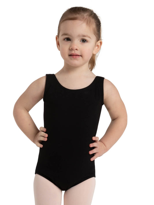 High-Neck Tank Leotard - Girls CC201C