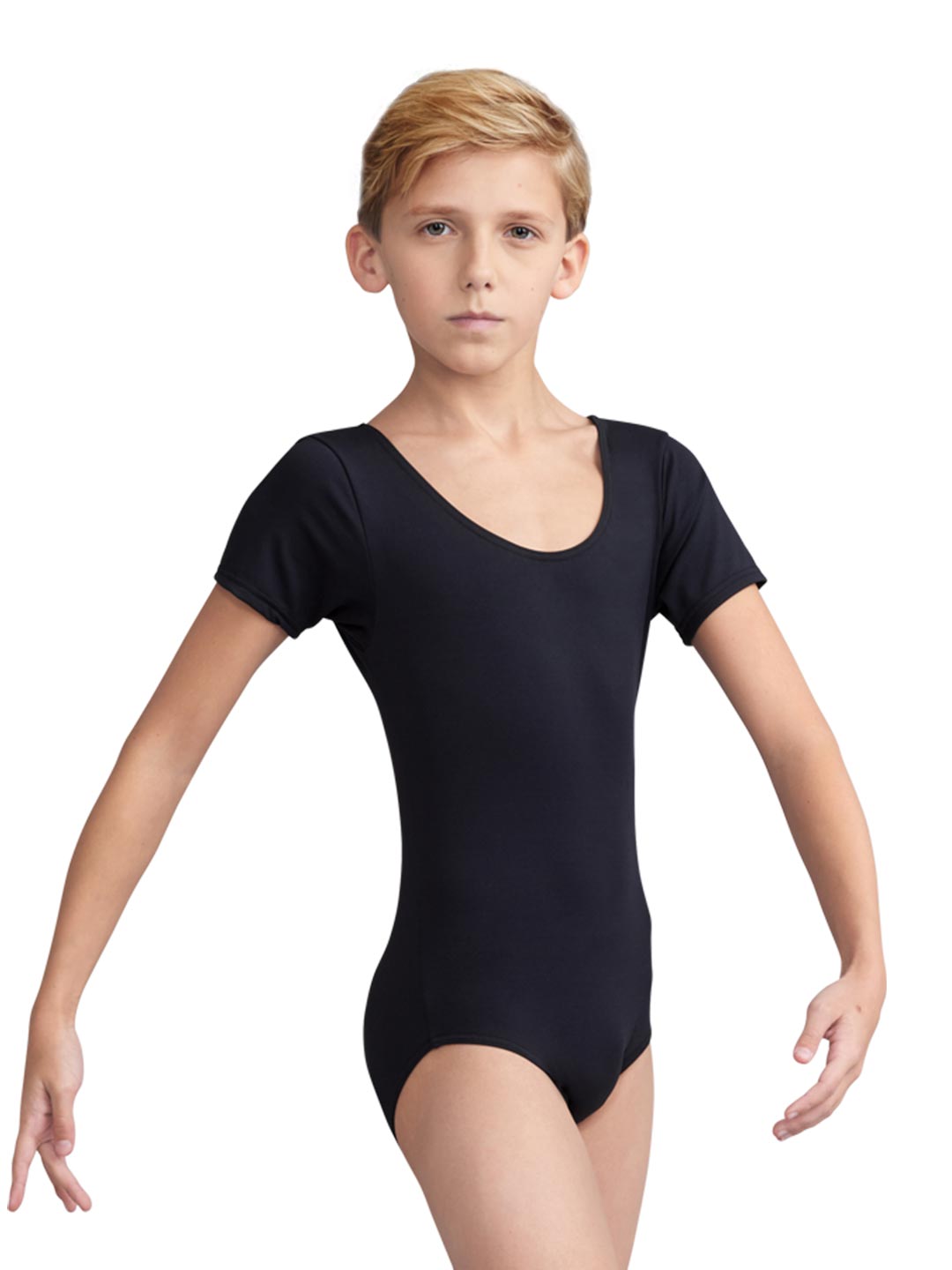 Short Sleeve Leotard - Boys 10390B