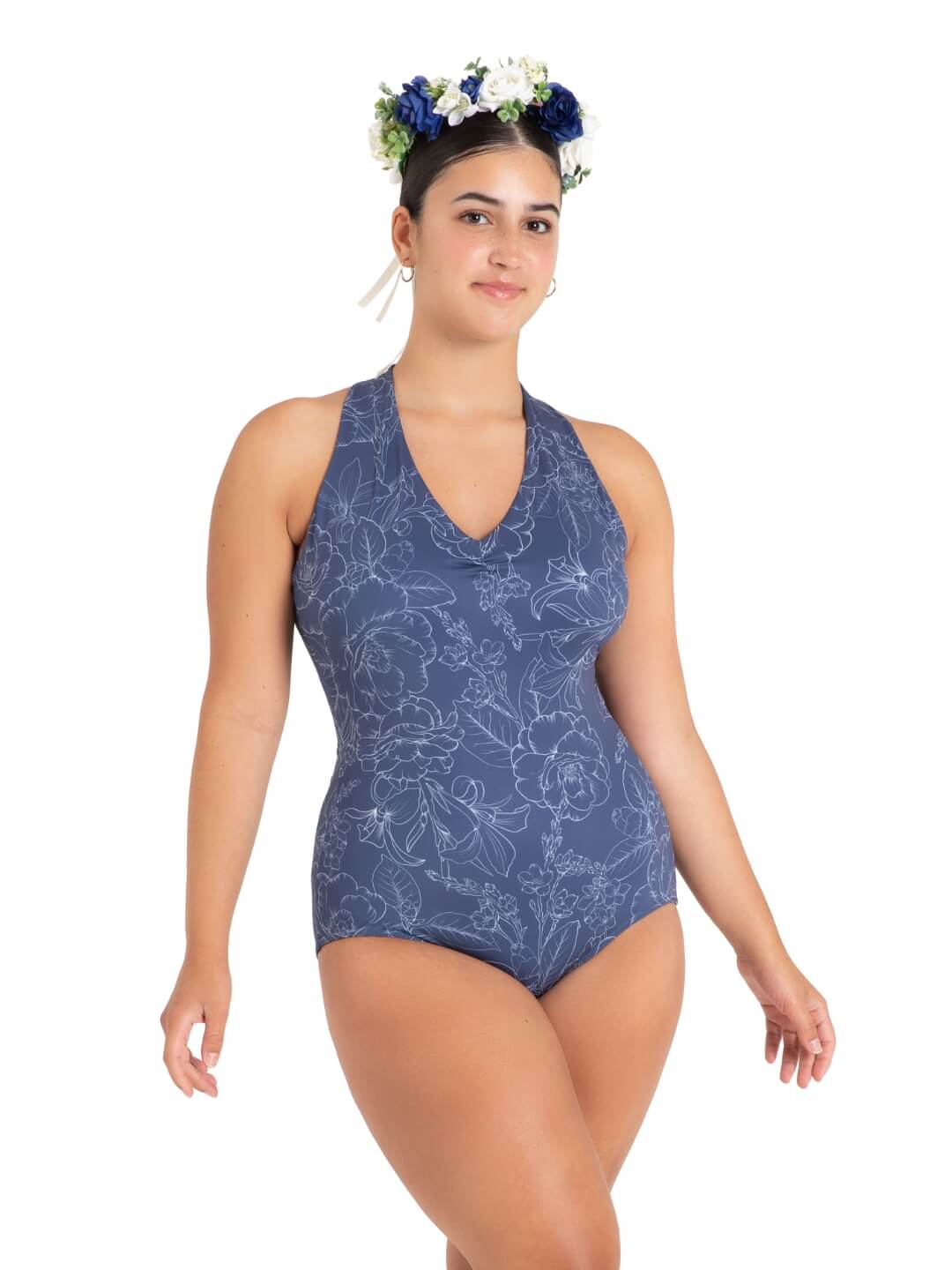 Wildflower Chamomile Cross Back Leotard 12086W