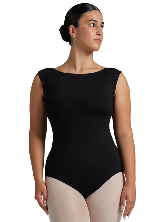 Soft Elegance Boatneck Leotard EL105W