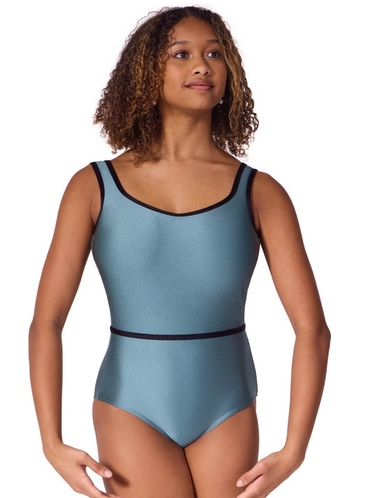 Enchanted Contrast Graceful Tank Womens Leotard F12610W