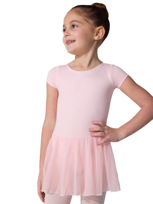 Studio Collection Short Sleeve Dress - Girls SE1037C
