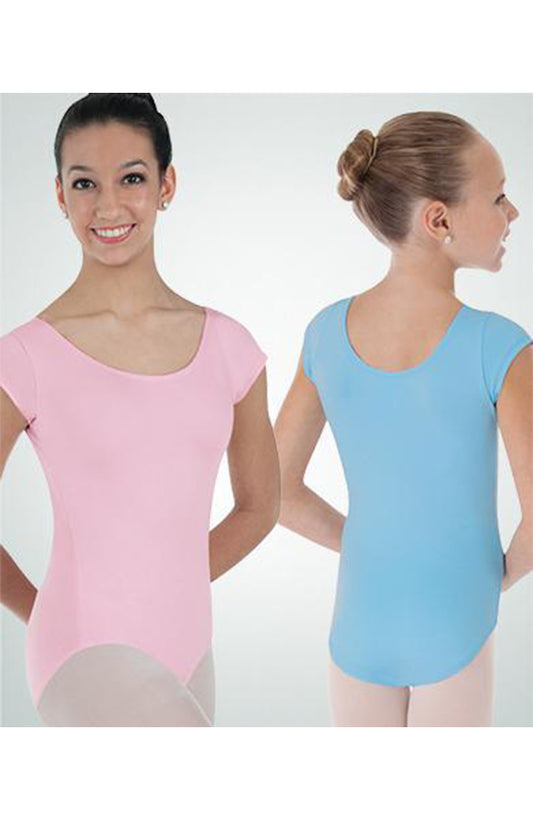 Body Wrappers Cap Sleeve Ballet Cut Leotard - BWP020 Child