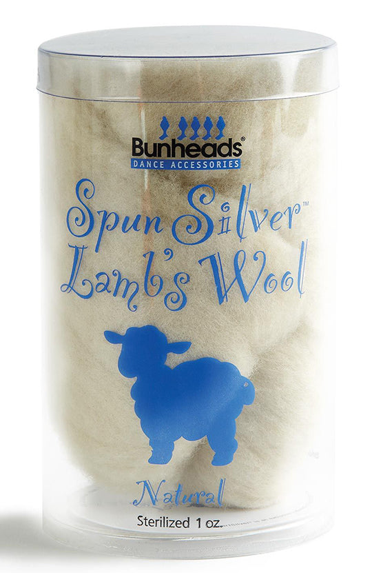 Bunheads Spun Silver Lamb's Wool - BH400