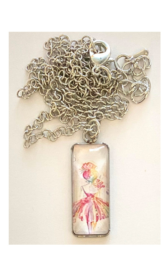 CJ Merchantile Small Ballerina Pendant Necklace - N84